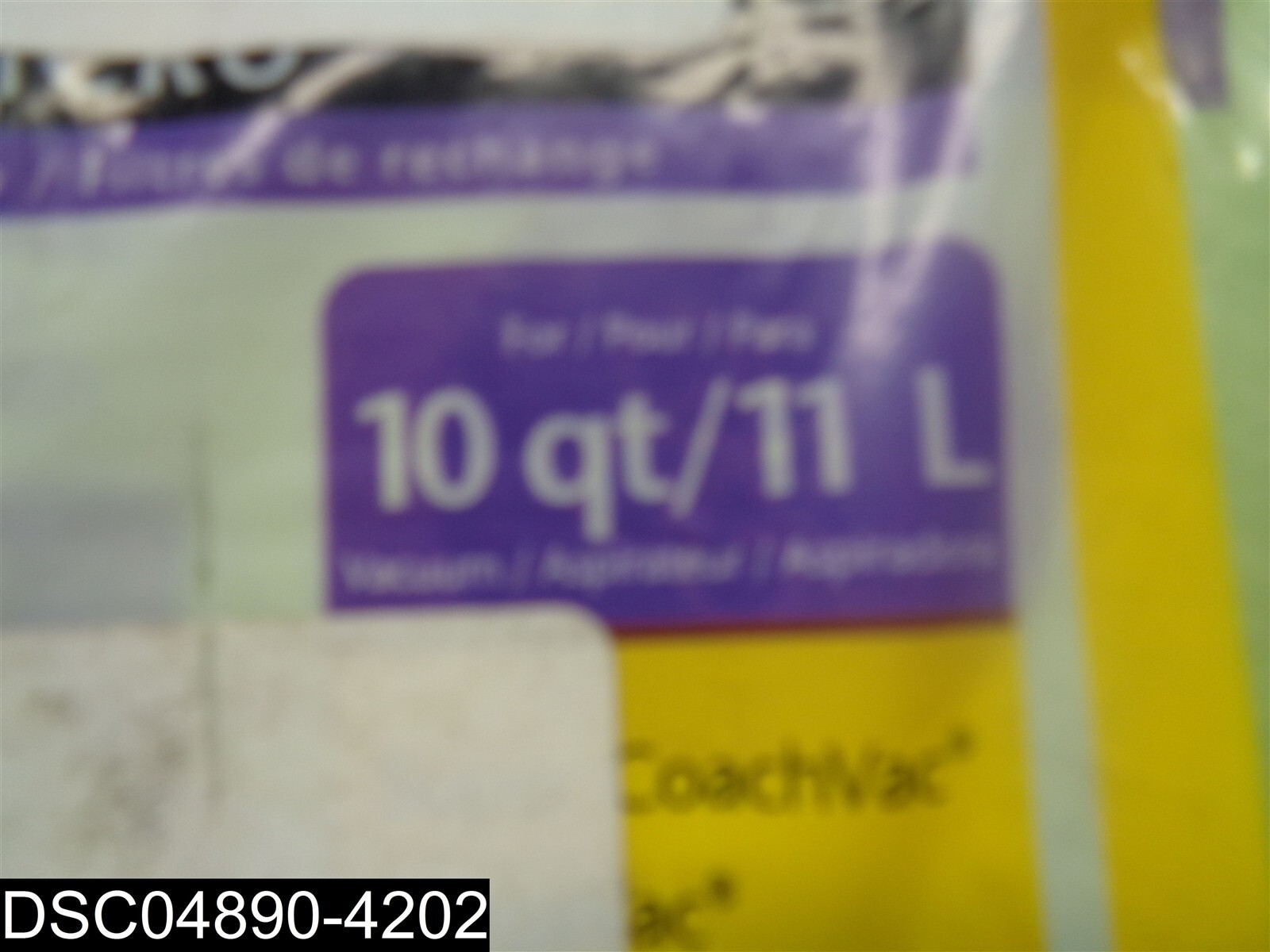 QTY=10: 100331 ProTeam Replacement Vacuum Micro Filter Bags