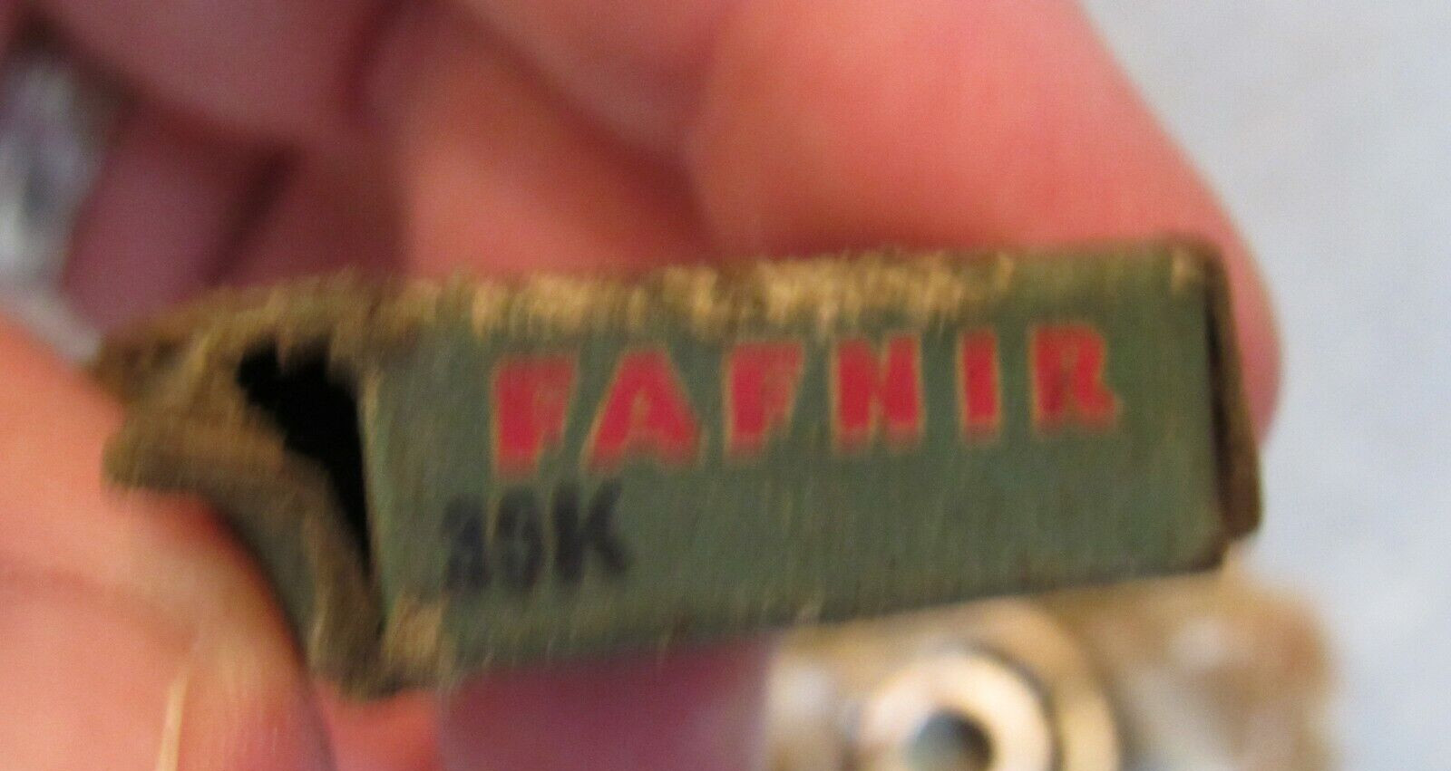 VINTAGE NEW IN BOX FAFNIR DEEP GROOVE RADIAL BALL BEARING P/N 39K