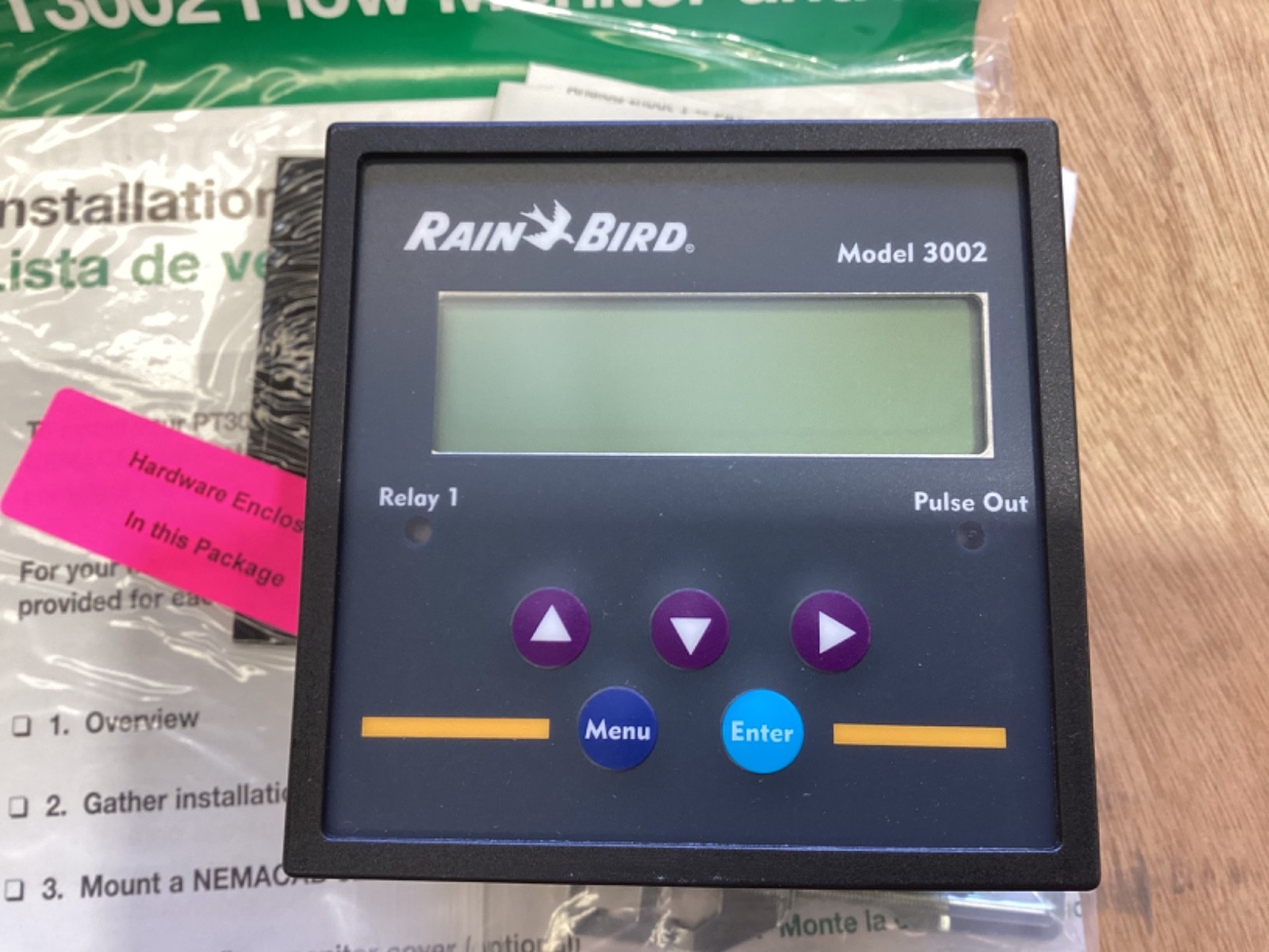Rain Bird PT3002 Pulse Transmitter with LCD Display / No Transformer