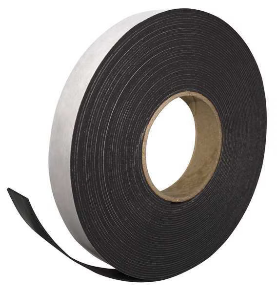 Magna Visual MR50-81P Magnetic Strip RolL x 1in x 50ft, White