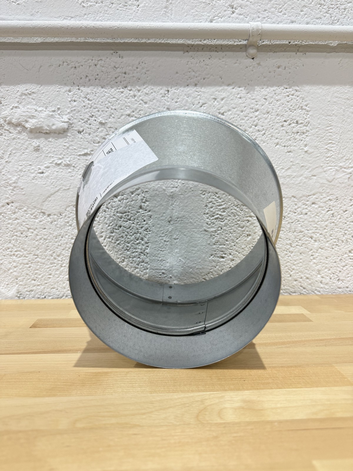 Greenseam 9″ x 6″ Round Reducer Duct Fitting, 26 ga. GRR9P6PGA26