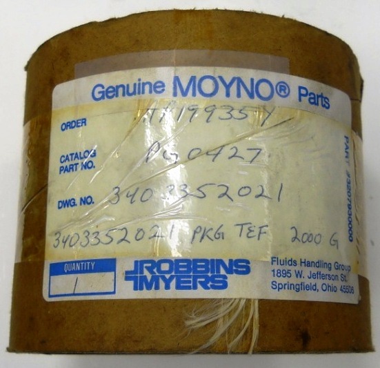 ROBBINS MYERS MOYNO PG0427, P/N #3207930000, SET OF 6 RINGS, TEFLON PACKING RING
