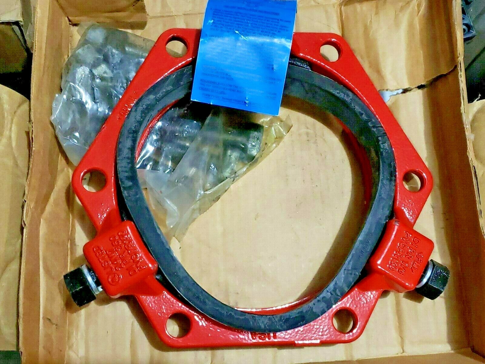 TufGrip PVC Joint Restraint Ductile Kit 8″ w/TLP Gland, Gasket & Nuts/Bolts C900