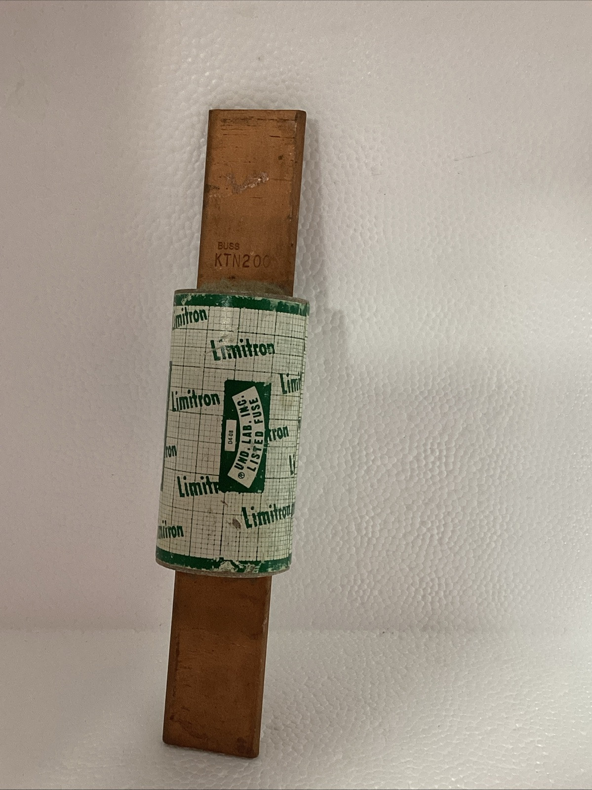 BUSSMANN LIMITRON KTN 200 CLASS K1 FUSE Used