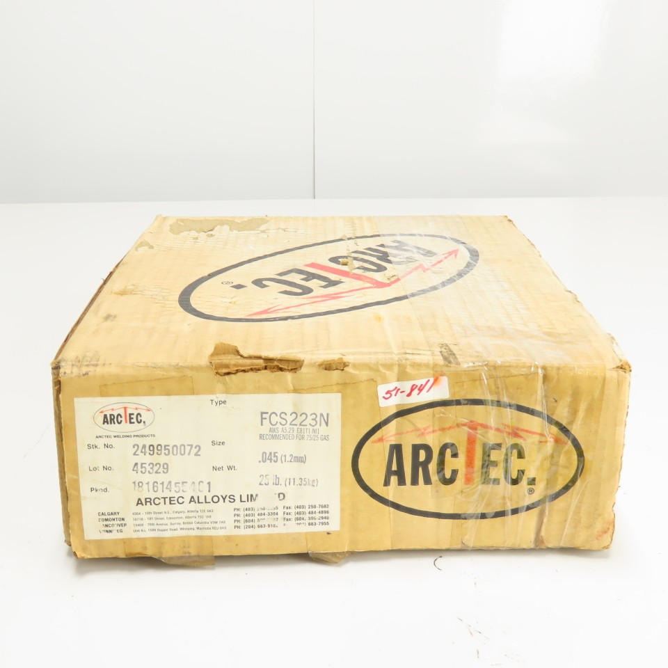 Arctec FCS 223 N 0.45″ 1.2mm Welding Wire AWS A5.29 E81T1-NI1