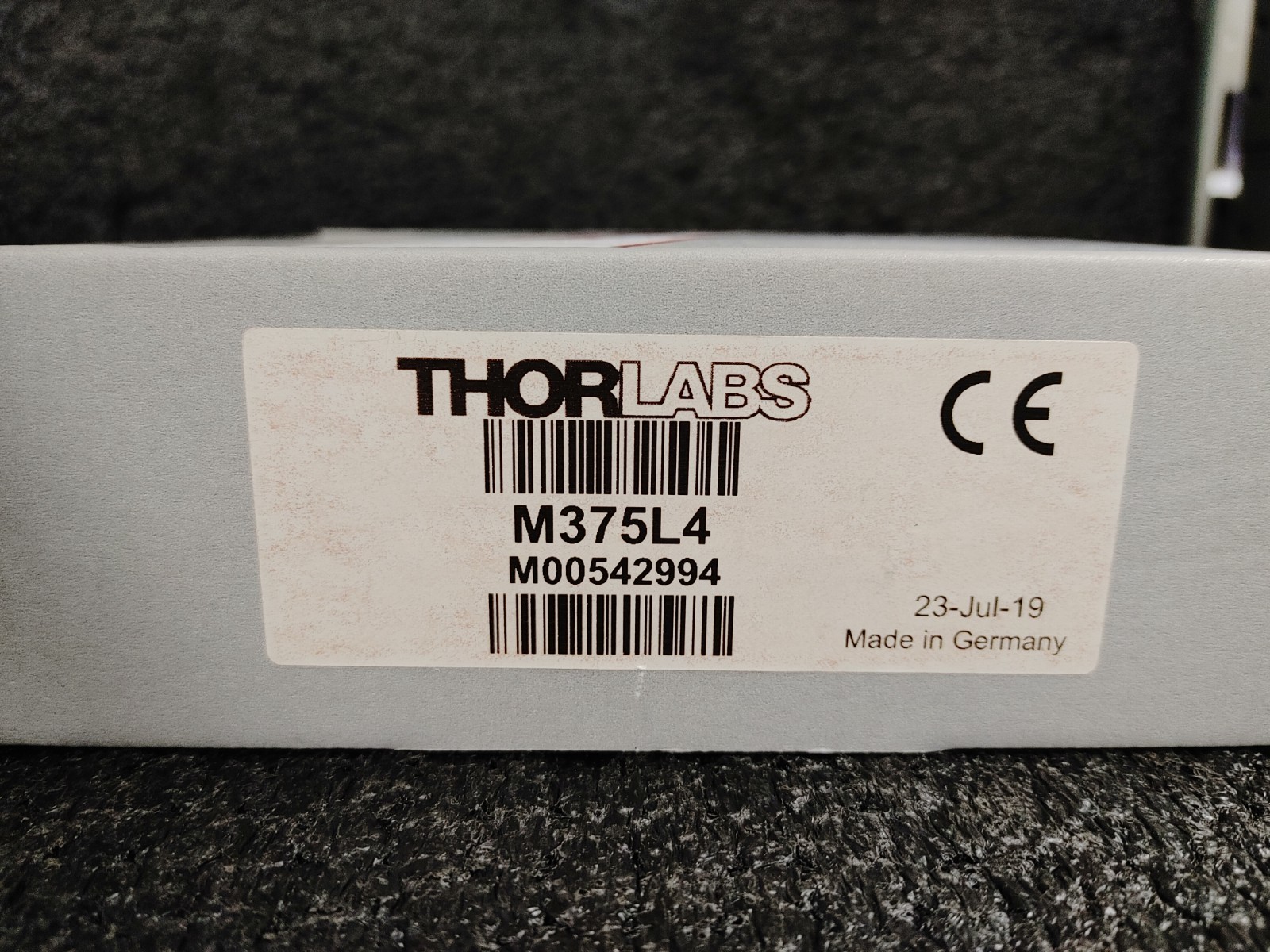 THORLABS M375L4 375 nm 1270 mW 1400 mA Mounted LED