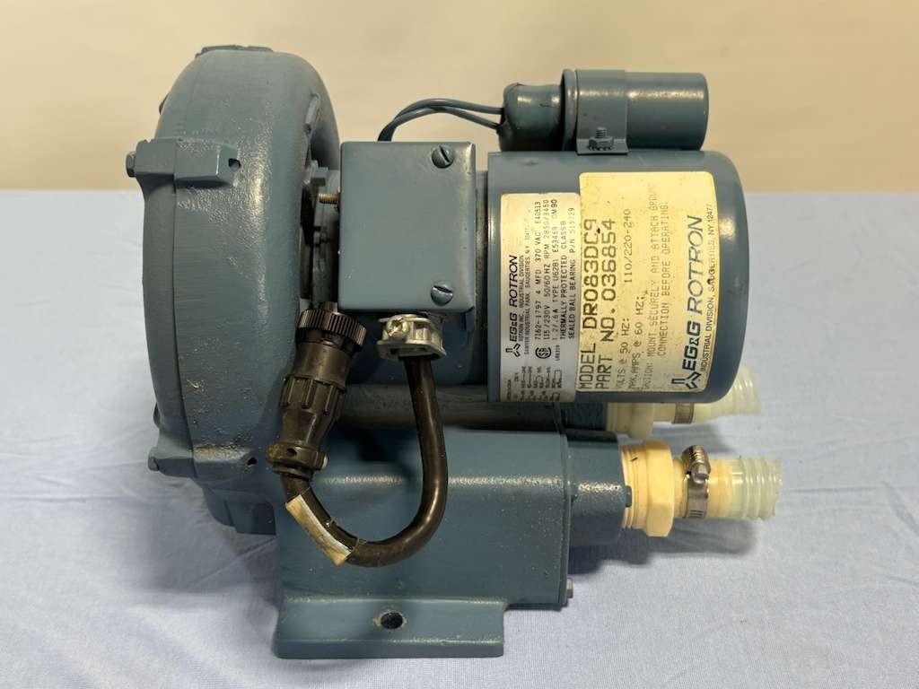 EG&G EGG ROTRON DR083DC9 Regenerative Blower 7162-1797 Part 036854, 515729