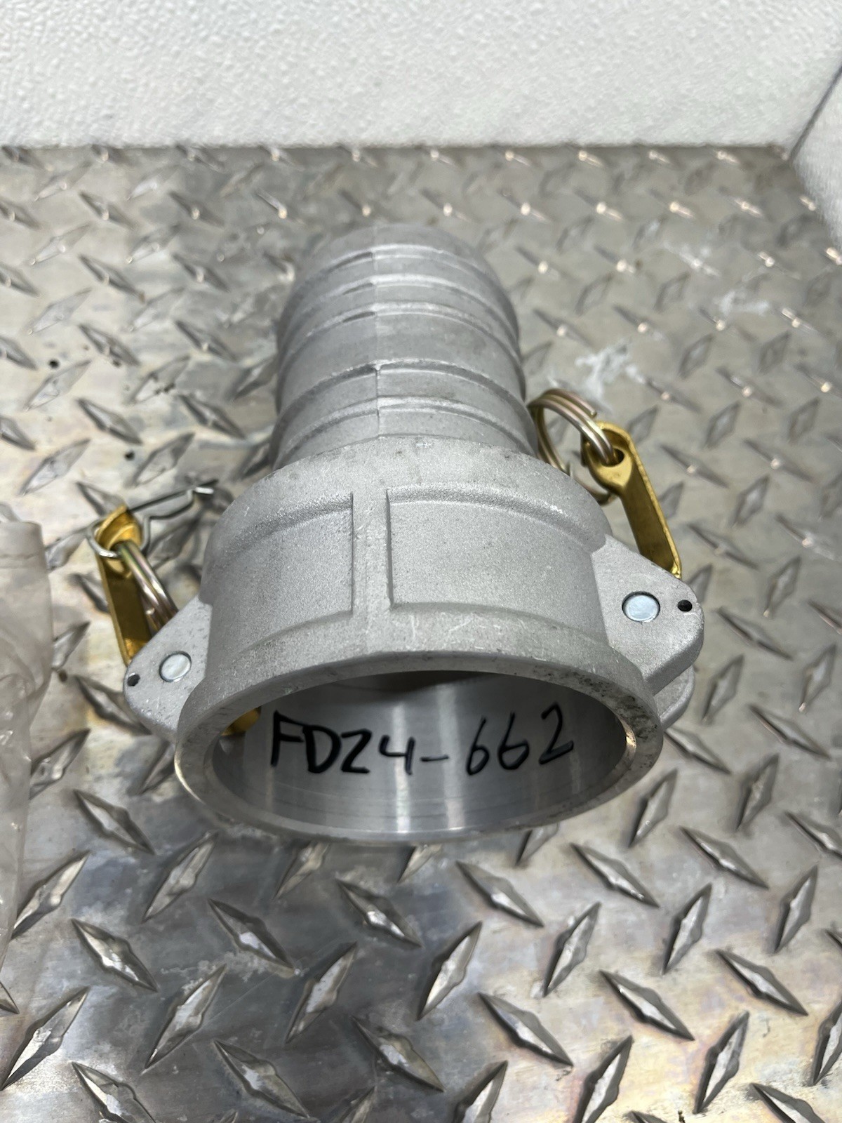 Cam and Groove Adapter: 3″ Camlock Coupling to Hose shank