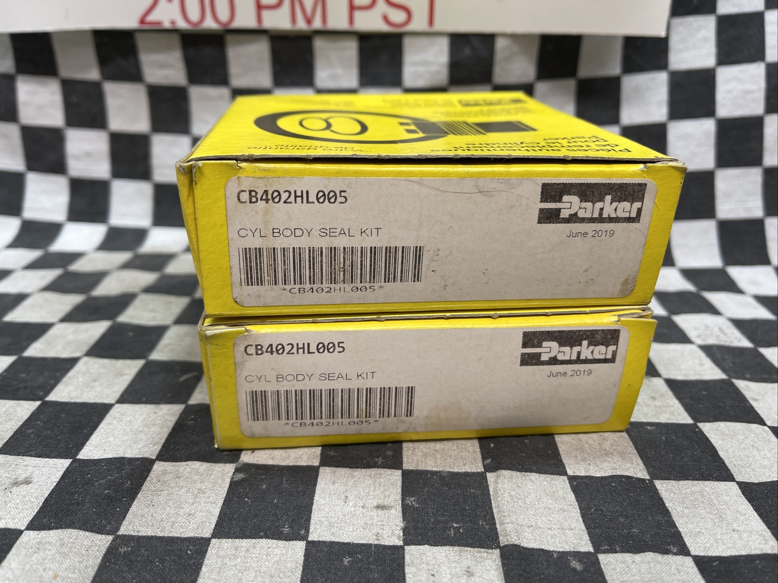 PARKER CB402HL005, 2H, 3L, VH Series Cylinder Body, LOT OF 2, SHIPSAMEDAY#144P5