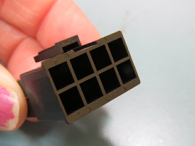 MOLEX 171692-0108 Qty of 36 per Lot 8 Position Rectangular Housing Connector Re