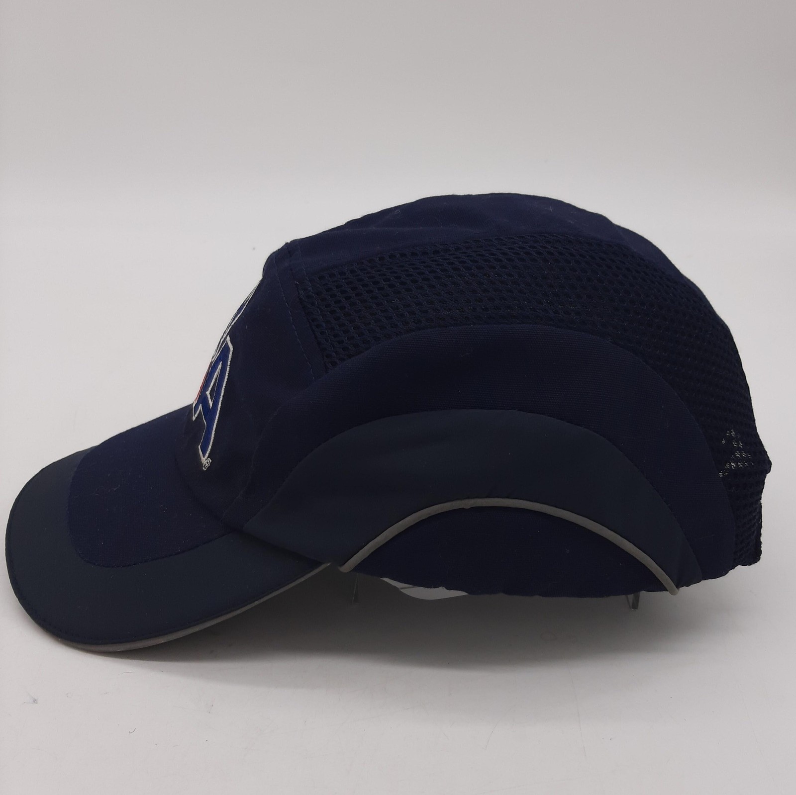 JSP AA Logo Navy Mesh Bump Cap Safety Hat Adjustable Baseball Style Work Cap