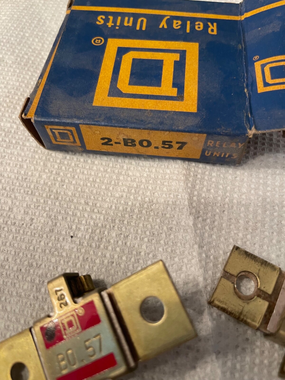 Square D B0.57 Overload Thermal Unit Heating Element LOT OF 2