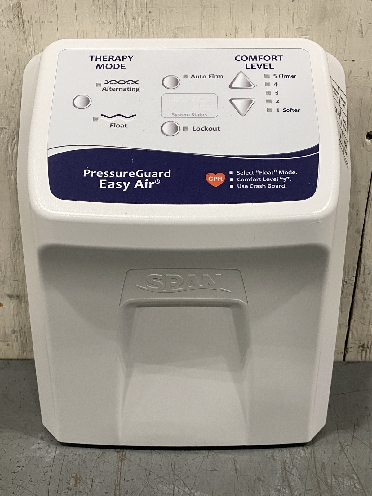 Span America Pressure Guard Easy Air LR Control Box Pump 8210