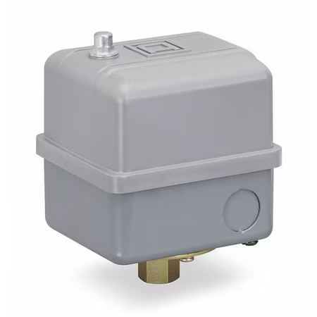 Telemecanique Sensors 9013Ghg2j25 Pressure Switch, Standard, Dpst, 1 Ports,