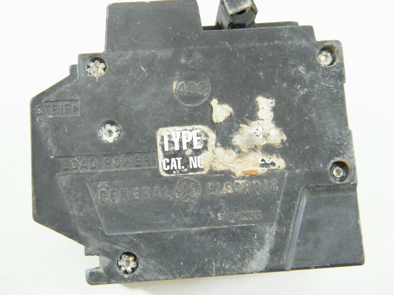 GENERAL ELECTRIC GE E51075 AC-310 THQL-GF 2 POLE 20A BREAKER