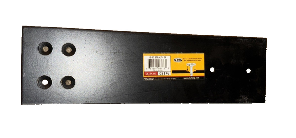 FastCap Stealth Speed Brace, Black, 3-1/2″ x 12″