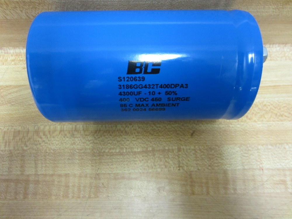 BC 3186GG432T400DPA3 Capacitor