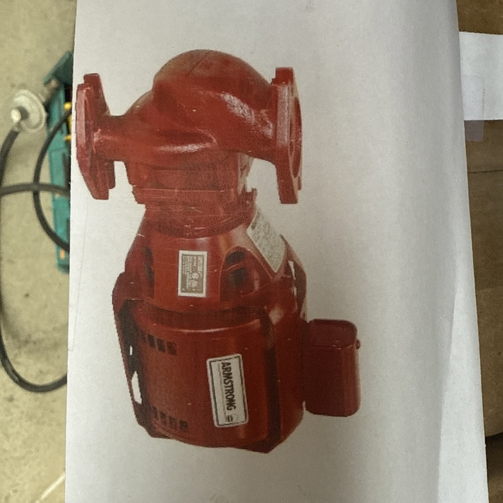 Armstrong 174033MF-013 S-35 BF Cast Iron In-Line Pump 1/6 hp