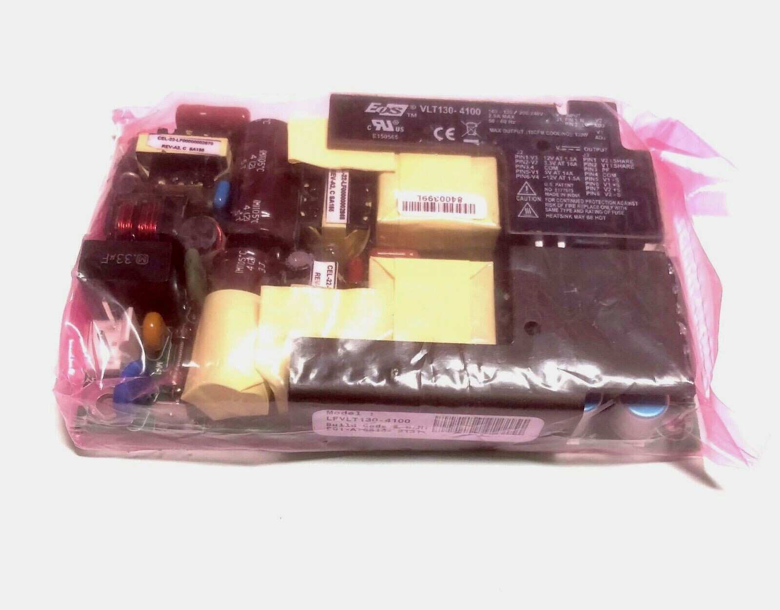 LFVLT130-4100 VLT130-4100 EOS AC-DC Power Supply 130W 5V 12V 3.3V NEW!~