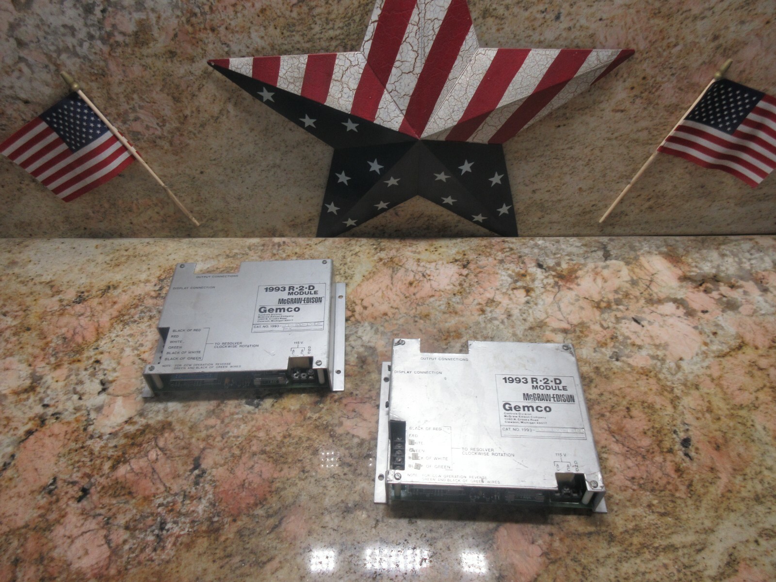 GEMCO MODULE 1993 R-2-D MCGRAW EDISON 1993 BCD-100-12-L-T-X EP-0019100-C EACH 1