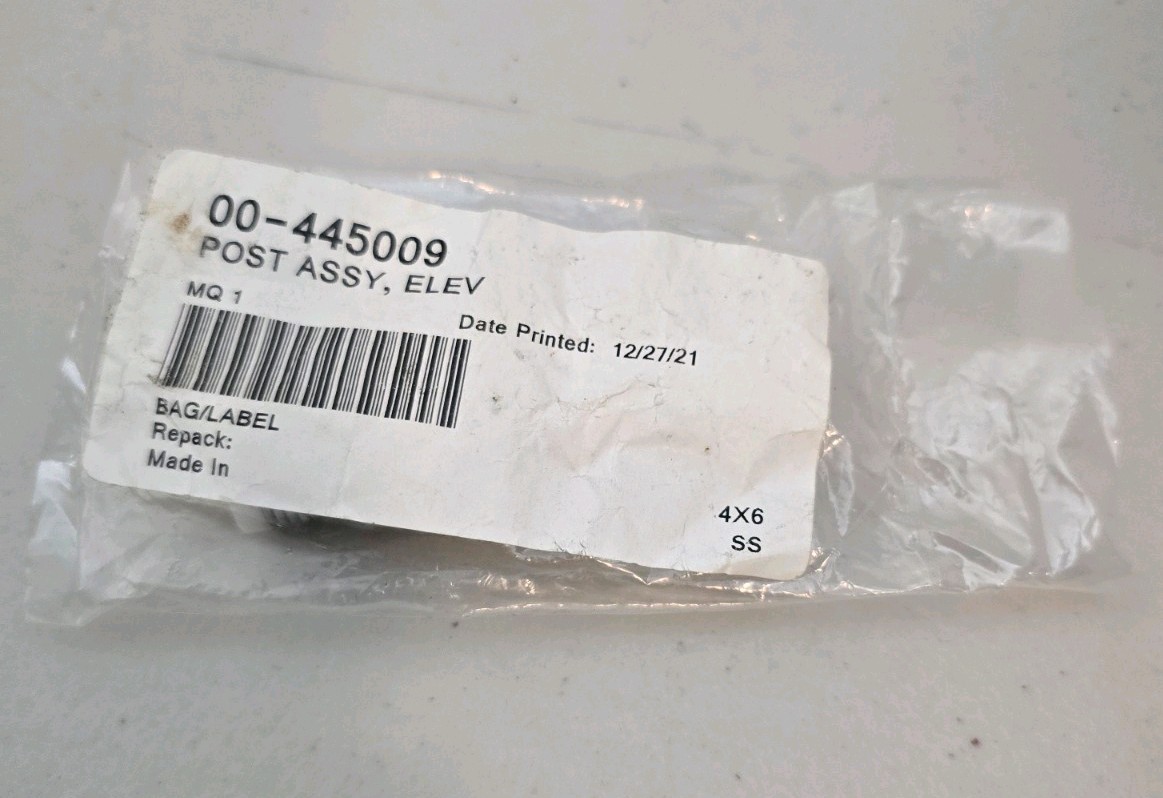 Hobart 00-445009 POST, ASSEMBLY, ELEV.