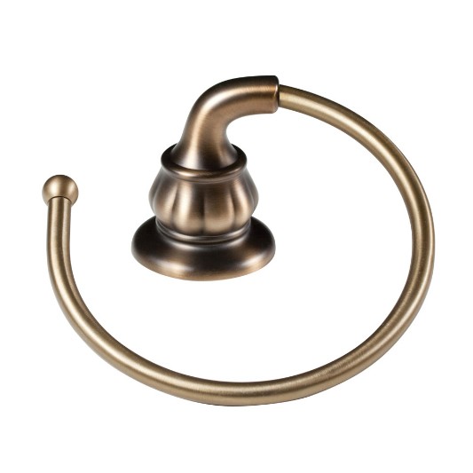 Price Pfister BRB-D0VV Towel Ring, Metal, Wall-Mounted, Chrome Finish