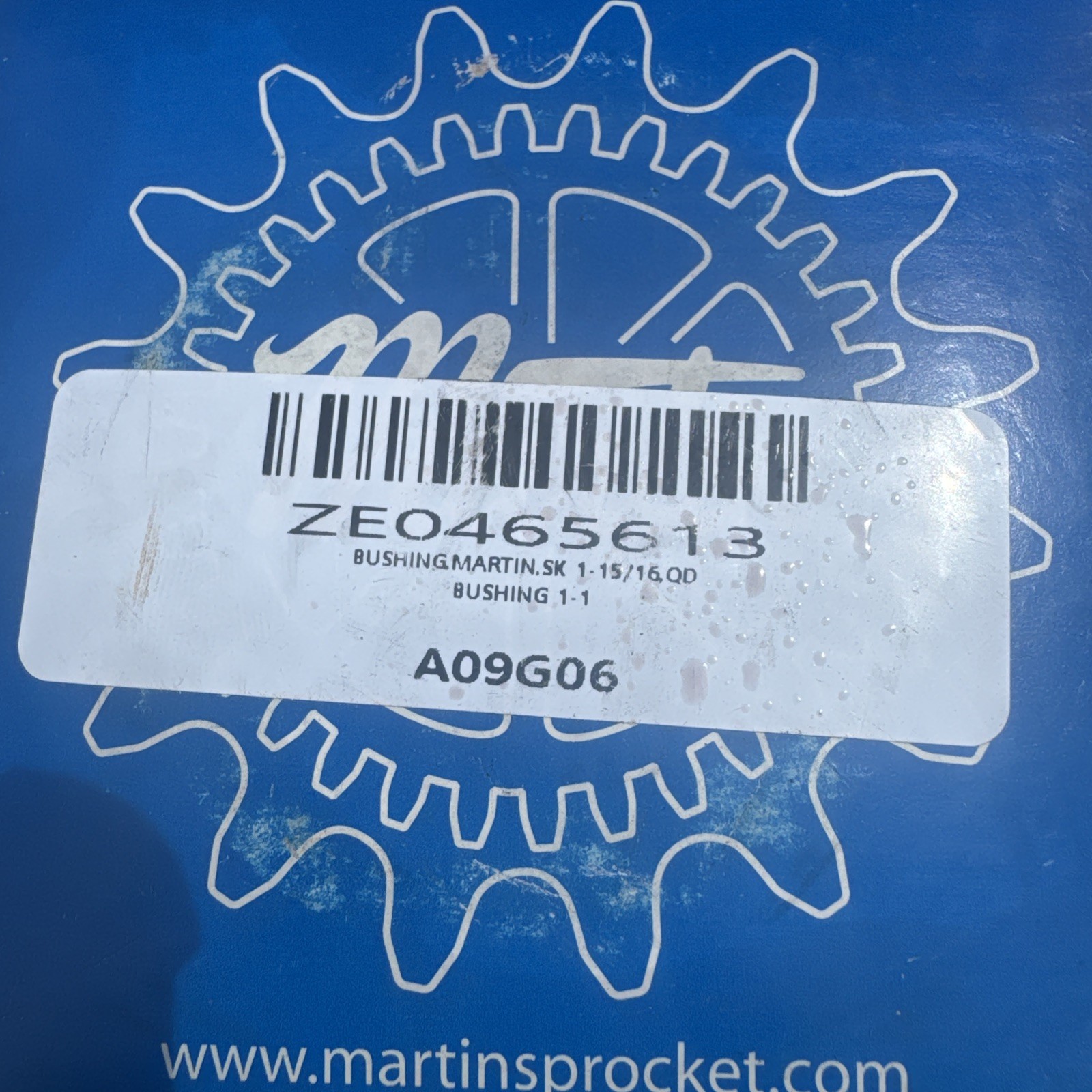 SEALED NEW MARTIN SK 1 15/16 QD BUSHING 1-15/16″ BORE