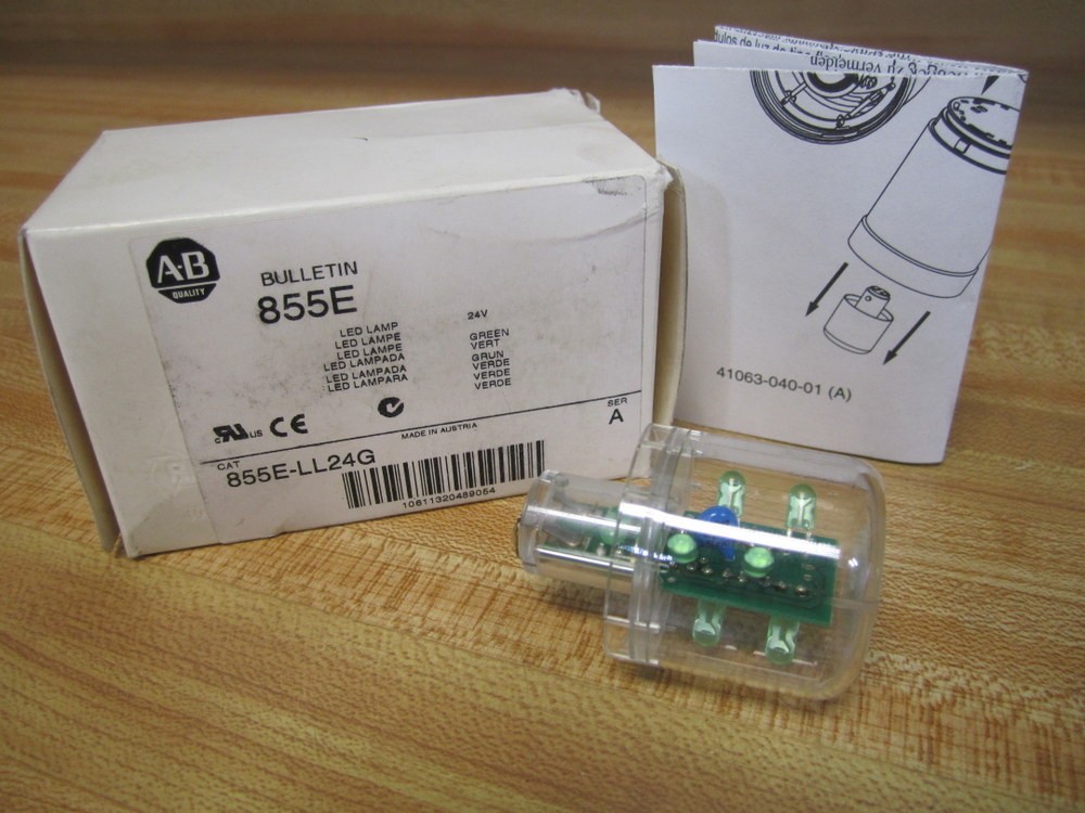 Allen Bradley 855E-LL24G LED Lamp 855ELL24G