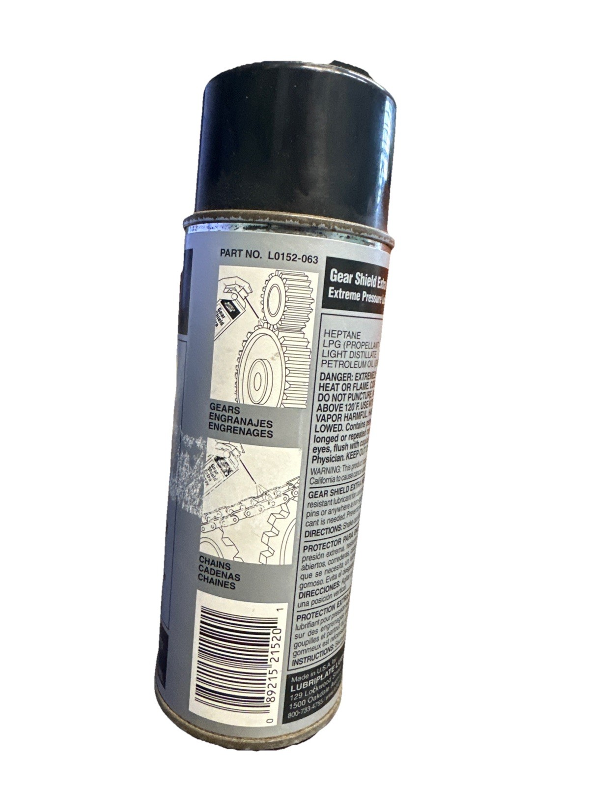 Lubriplate L0152-063 Gear Shield Extra Heavy 11oz Can Case of 12
