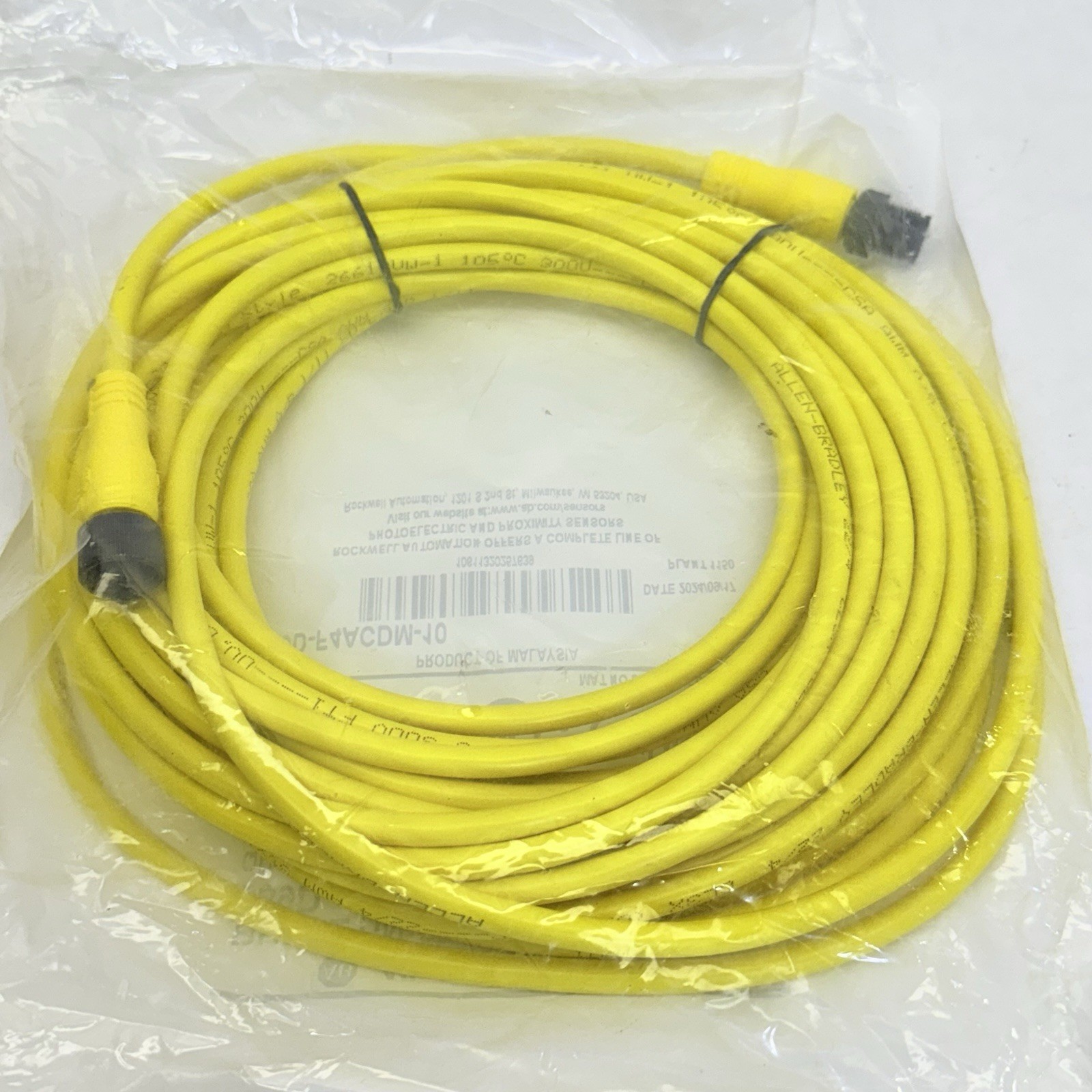 ALLEN BRADLEY 889D-F4ACDM-10 4 PIN DC MICRO QD CORDSET STRAIGHT