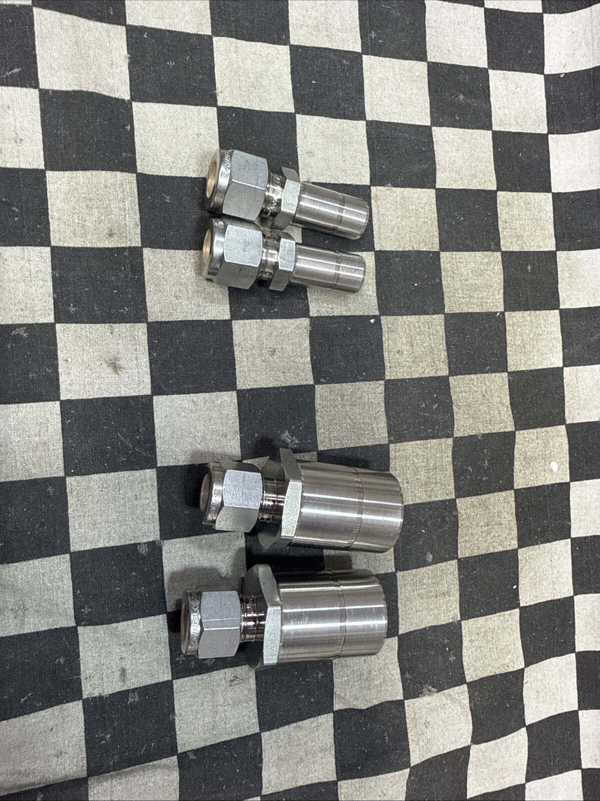 Swagelok Reducing Union, SS-600-R-16 & SS-810-6-6, LOT OF 4, SHIPSAMEDAY#115G6