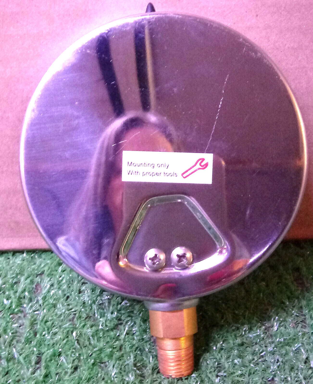 1 NEW TRERICE D82LFB4002LA100 INDUSTRIAL GAUGE 0-60 PSI NIB ***MAKE OFFER***