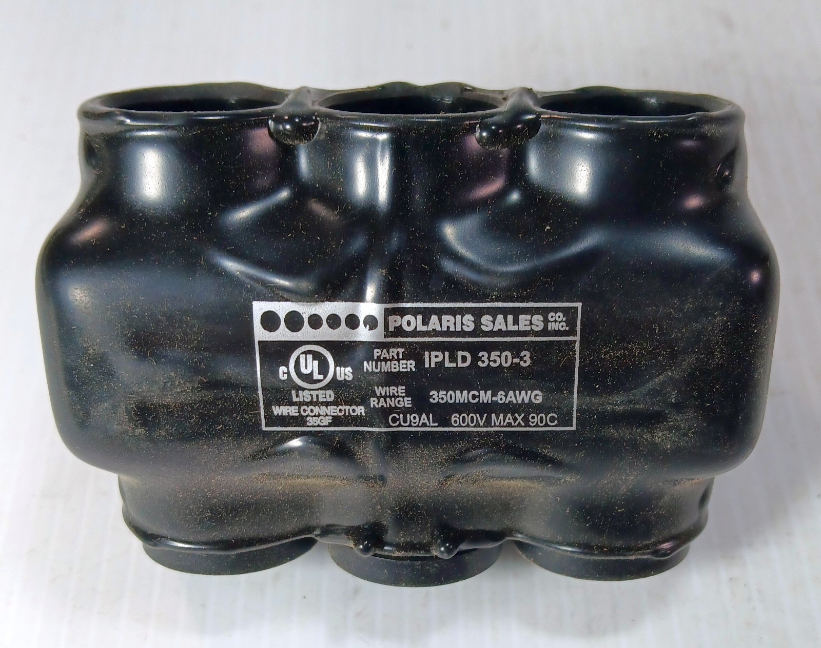 1 NEW POLARIS IPLD 350-3 350 MCM-6 AWG MULTI-TAP CONNECTOR NNB ***MAKE OFFER***