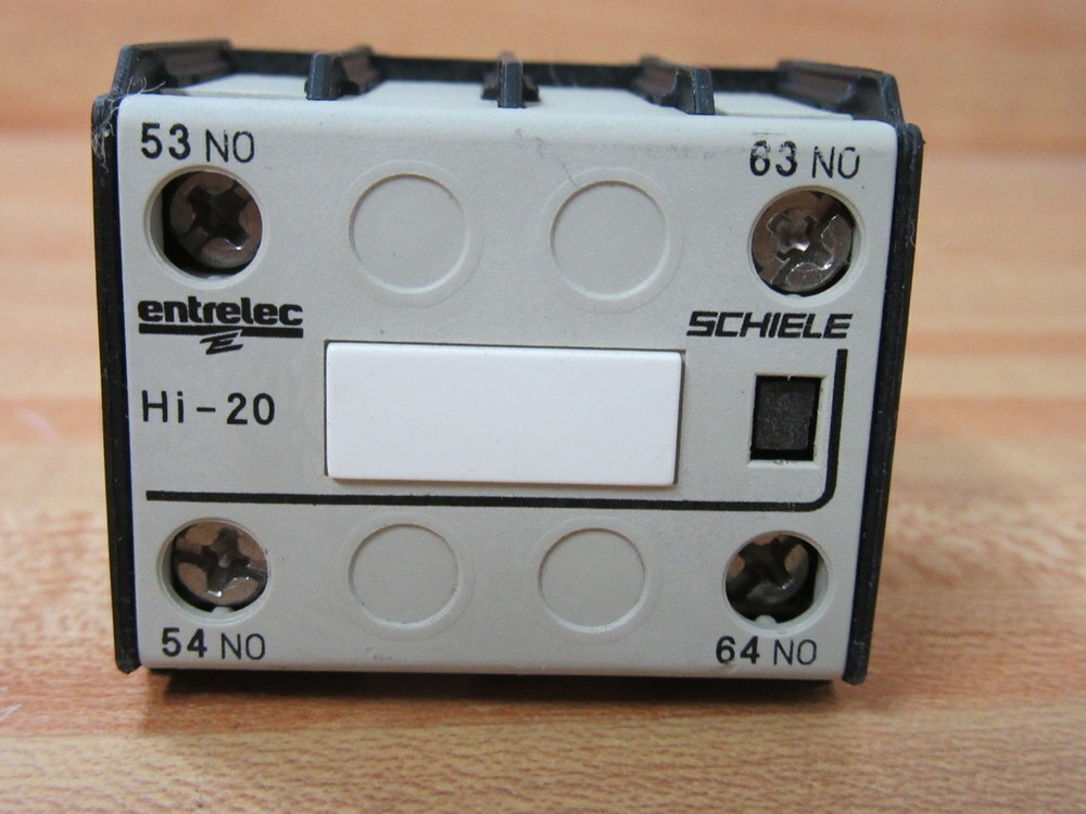 Entrelec Schiele 3.369.012.01 Contactor 336901201 Hi-20