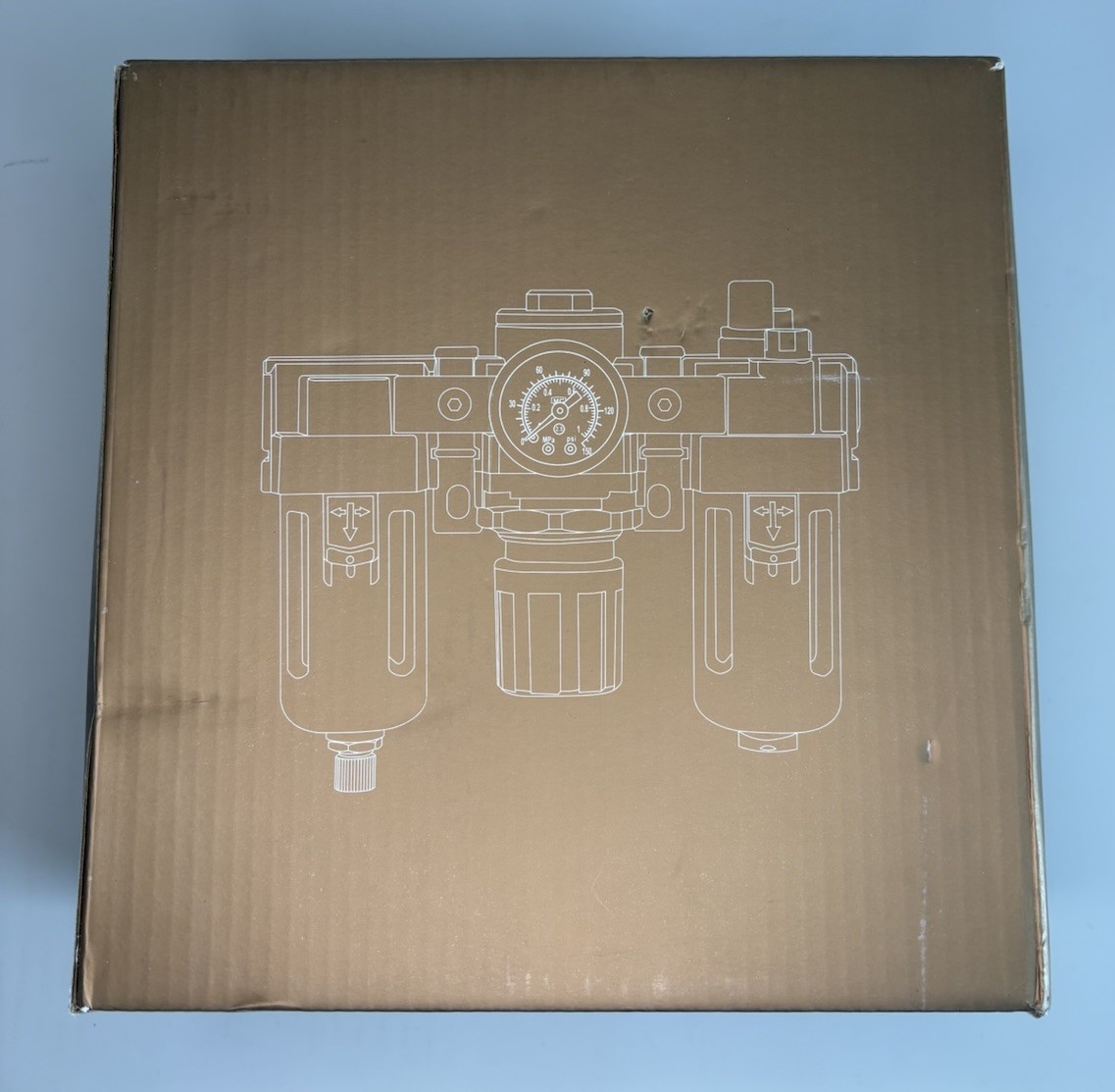 Meanlin XJ-665 Aluminum Air Drying System Red Open Box Industrial Unit