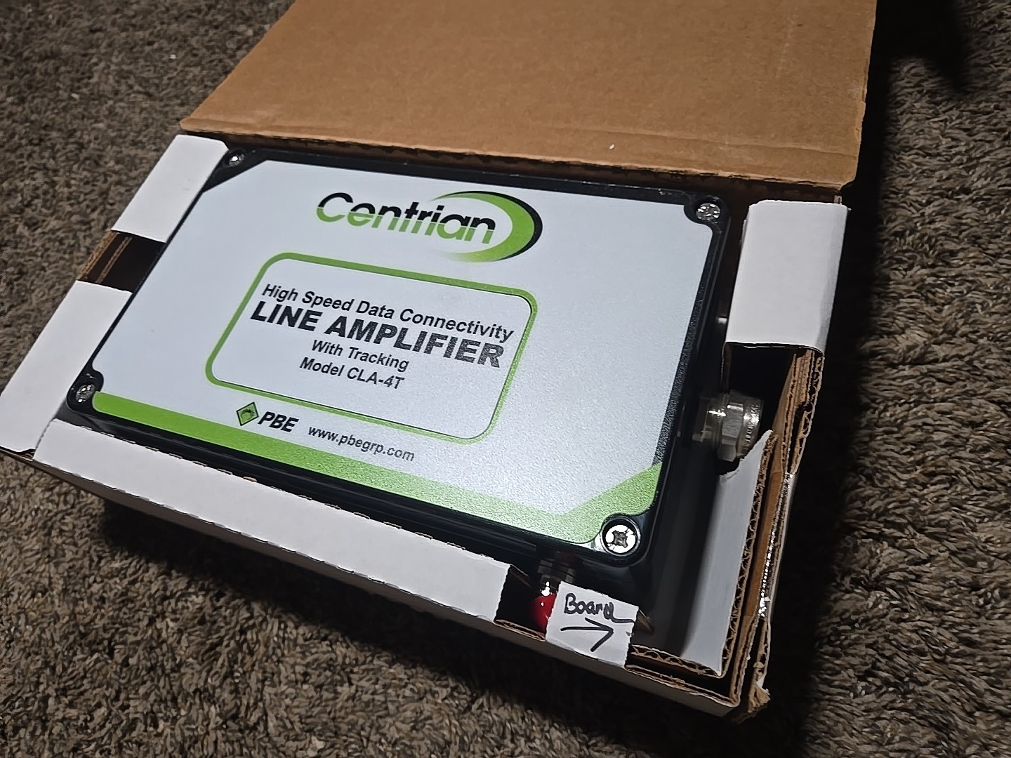 PBE Centrian LINE AMPLIFIER With Tracking CLA-4T High speed Data Connectivity