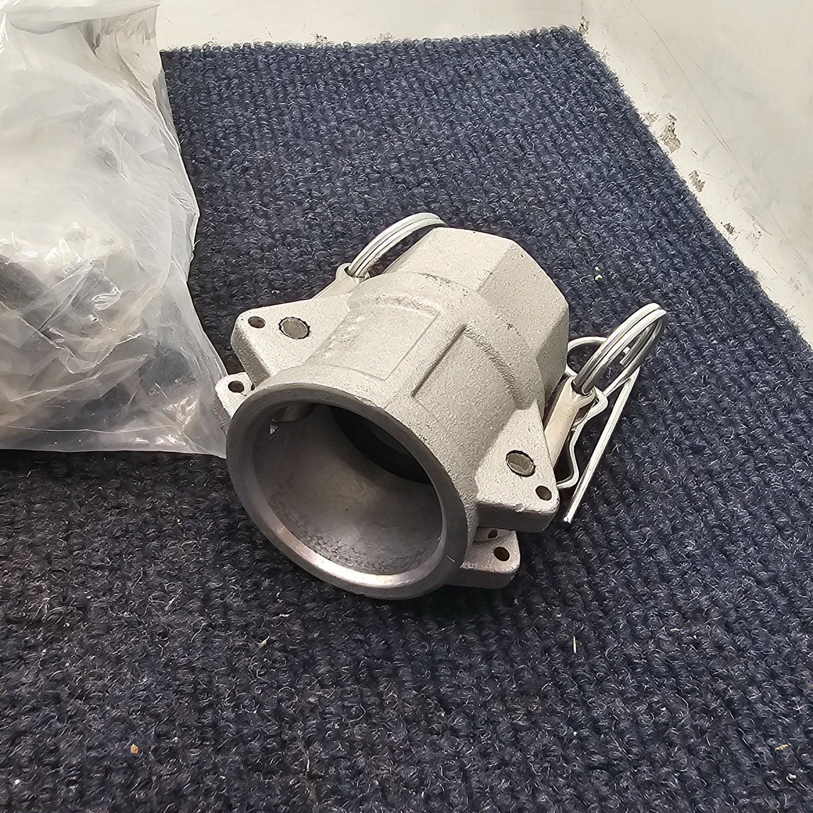 (QTY 5) Dixon G100-D-AL Aluminum A380 Global Type D Cam & Groove Hose Fitting 1″