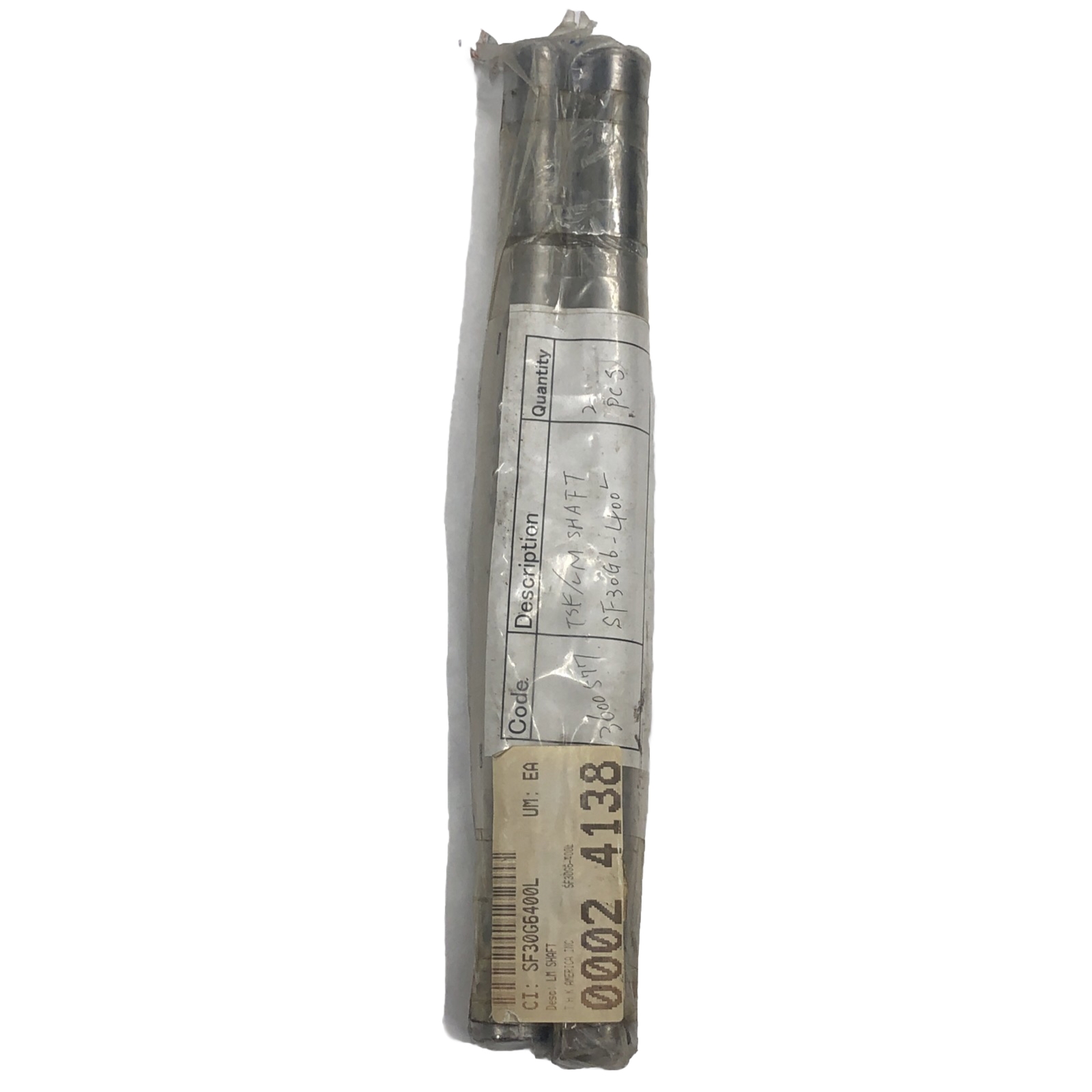THK SF30G6-400L Linear Shaft – 2 Pieces; 3600 577
