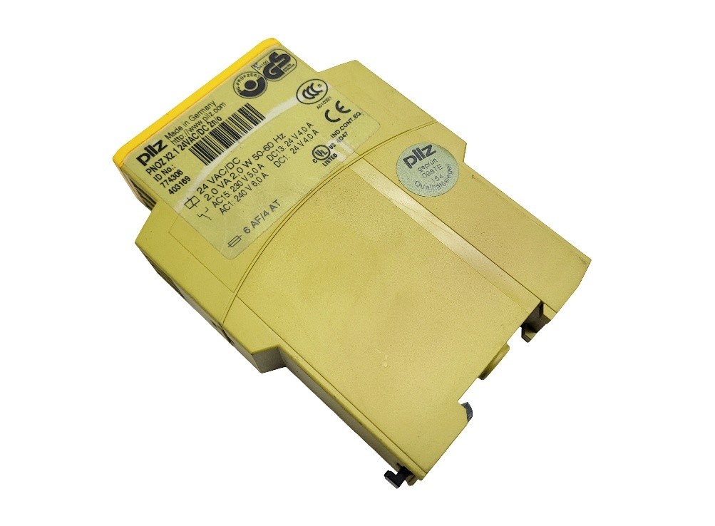 PILZ PNOZ X2.1 24VAC/DC 2N/O SAFETY RELAY 24V AC/DC 50/60HZ 774306 403169