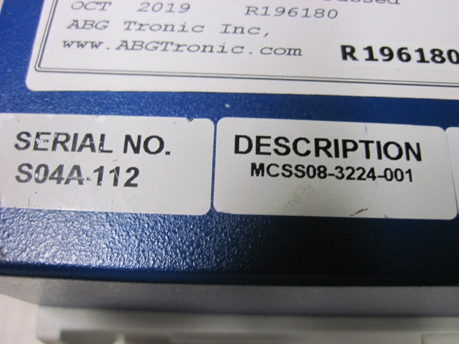 100% WARRANTY Kollmorgen MCSS08-3224-001 ServoStar MC Servo Drive