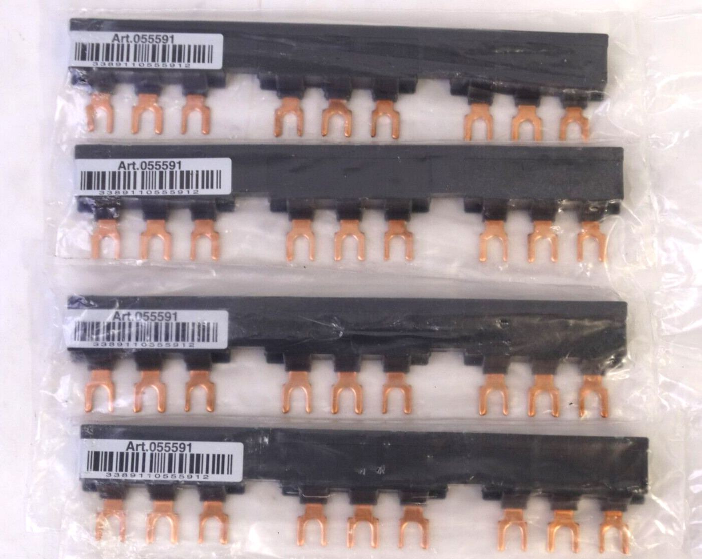 SCHNEIDER ELECTRIC GV2G354 690V 63A Bar, Lot of 4, NEW