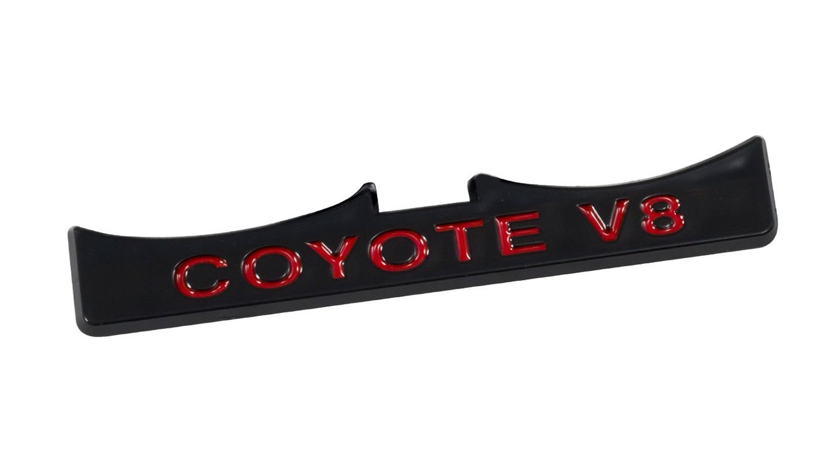 2011-2014 Mustang GT 5.0 Coyote V8 Black & Red Add-On Accent Emblem
