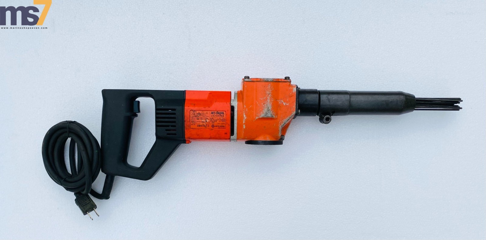 NITTO KOHKI EJC-32A ELECTRIC JET CHISEL MULTI NEEDLE SCALER 100 VAC