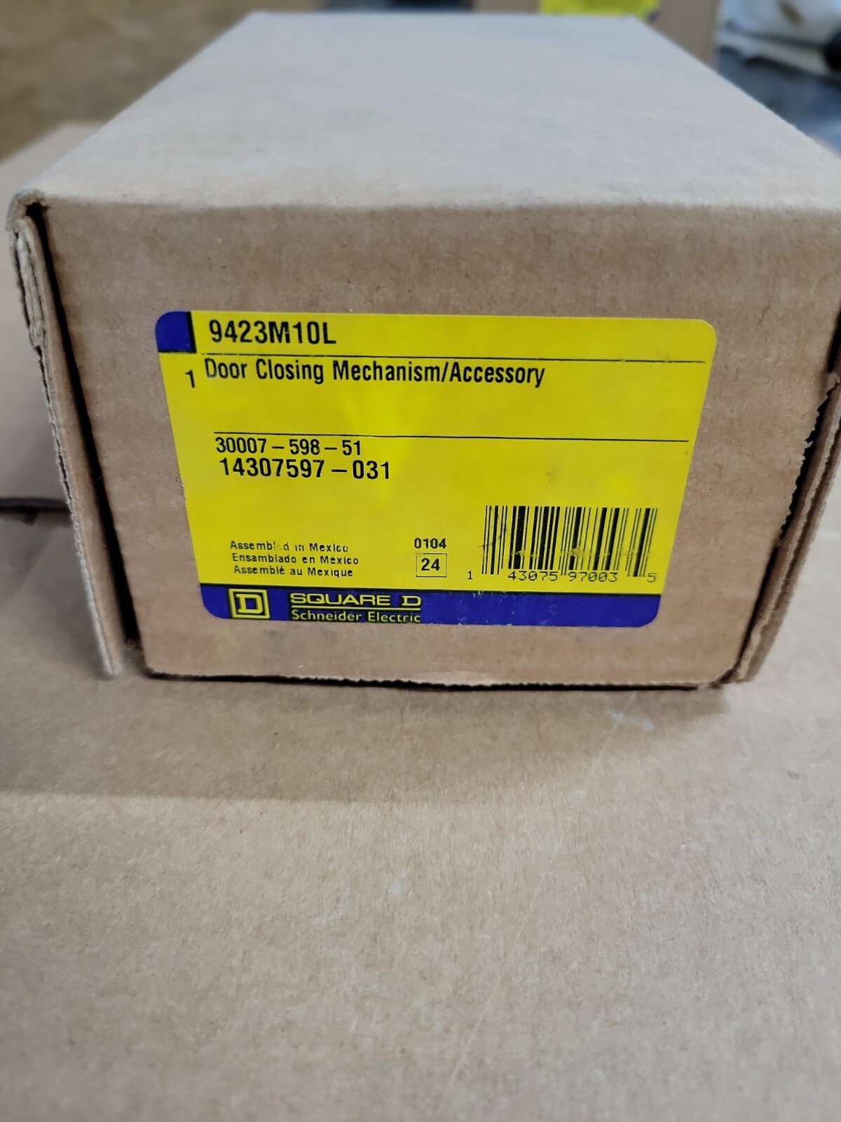 SQUARE D 9432M10L DOOR CLOSING MECHANISM – NEW SURPLUS