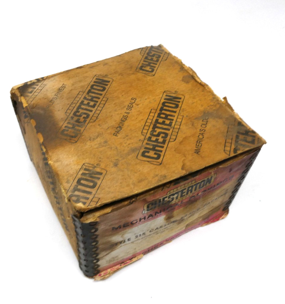 CHESTERTON STYLE 315 CARSON BRAND PACKING 1/4″ 6.4mm Box Used 1/2 Roll +