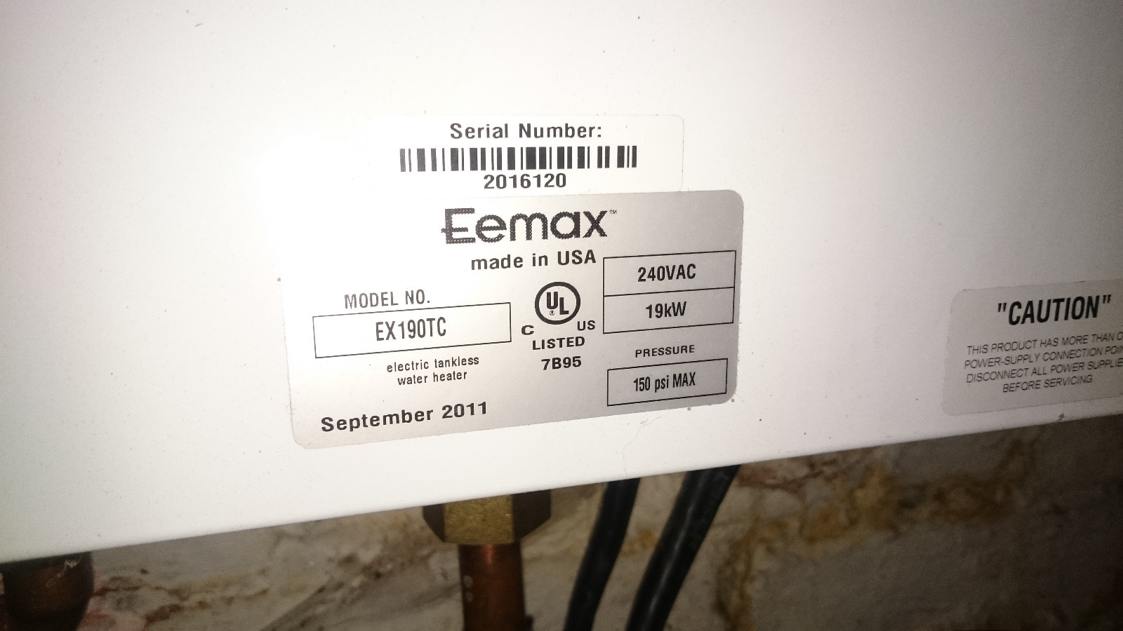 EEMax Tankless water heater Zettler Magnetics 8 pin ADH20010 Transformer relay