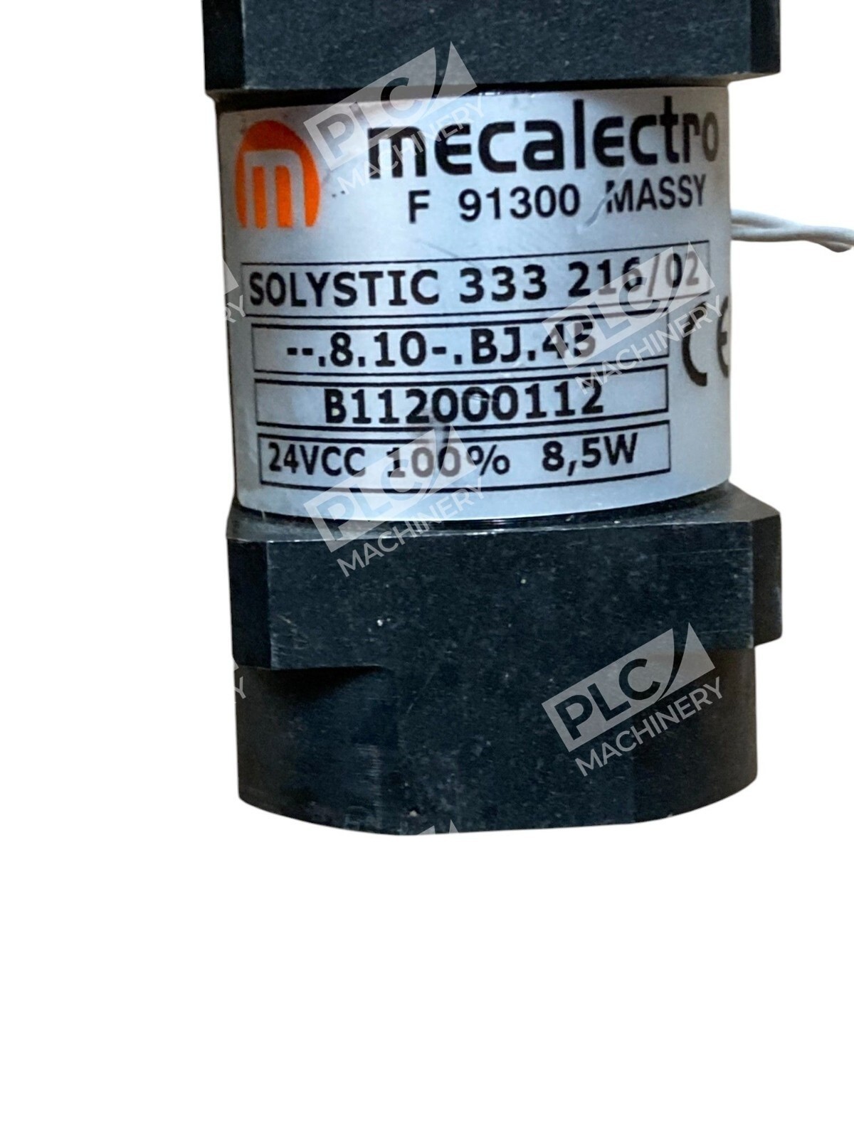 Solystic/Mecalectro 333 216/02 24 V DC Solenoid Interlock – Durable Automation