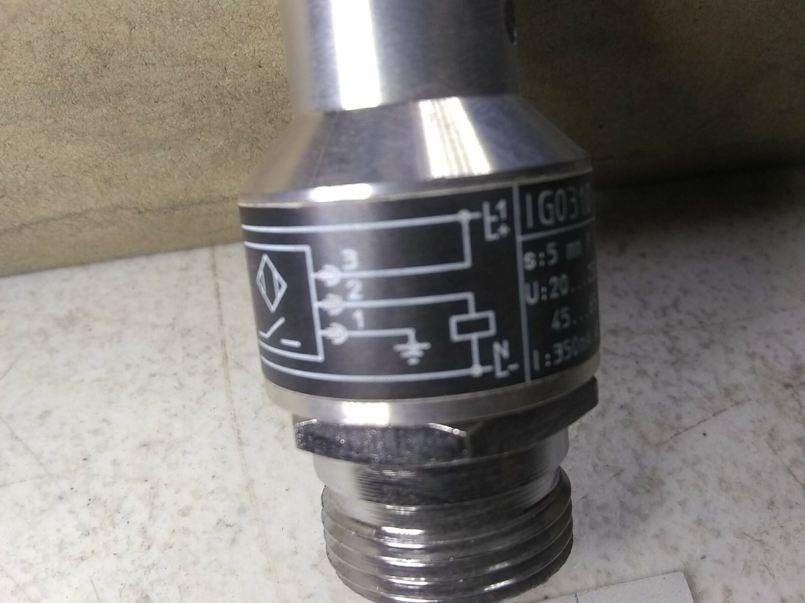 IFM Efector IGA2005-ABOA/SL/LS-300BL Sensor IG0310