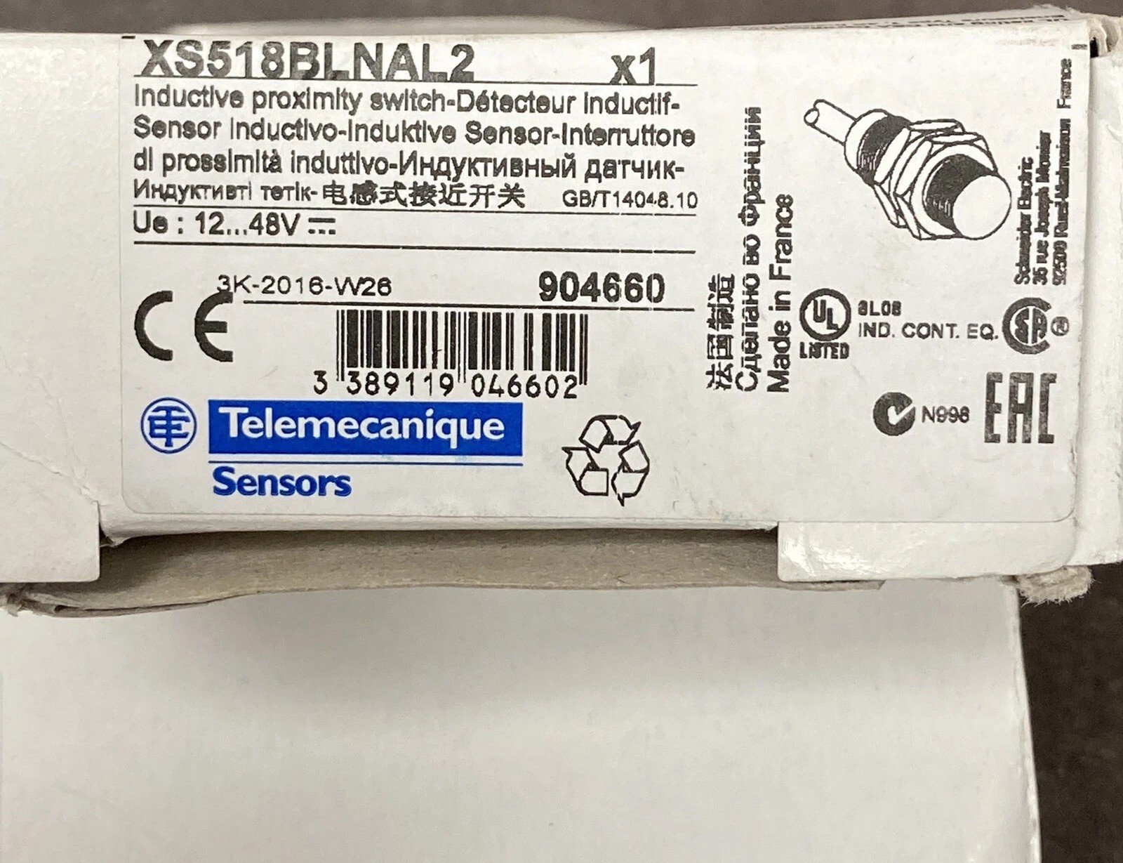 Schneider – Telemacanique XS518BLNAL2