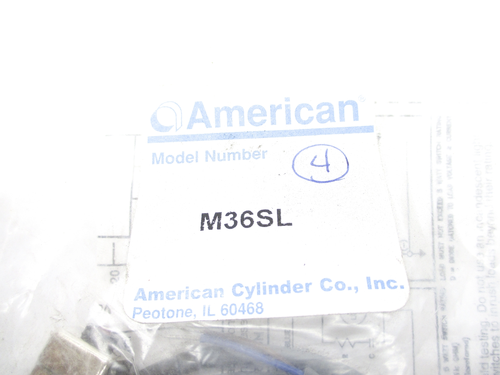 AMERICAN CYLINDER M36SL NSMP